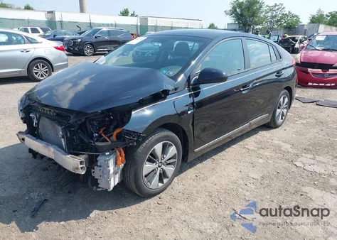 2019 Hyundai Ioniq Plug-In Hybrid из США, поврежденный, VIN KMHC65LD0KU173452